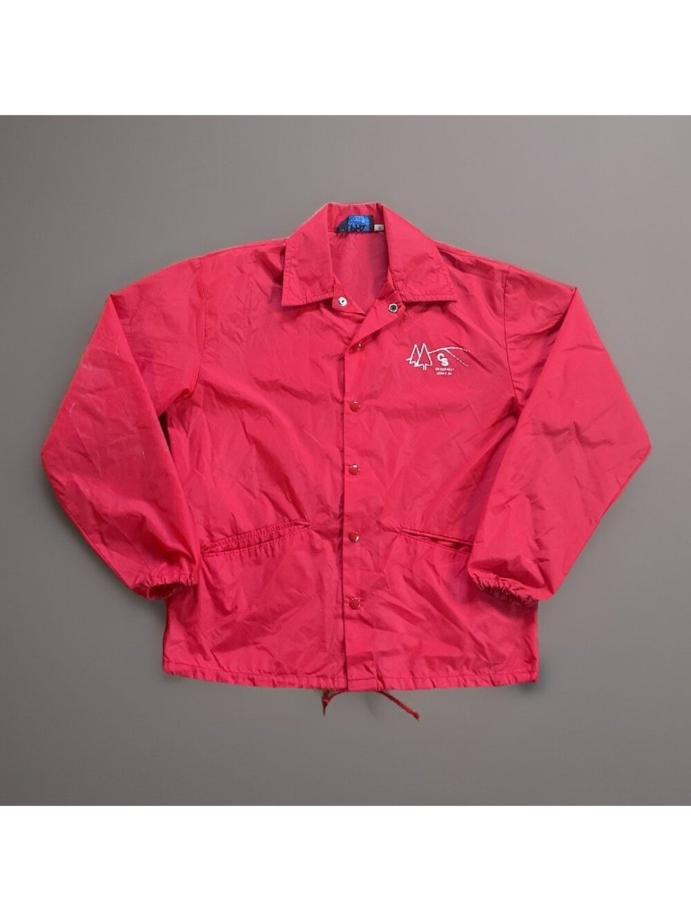 True Vintage Silverado California Camp Staff 1981 Jacket USA Med Napa Outdoors